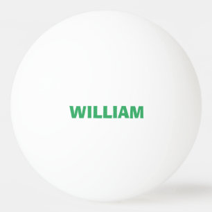 Personalized Name Custom Ping Pong Ball