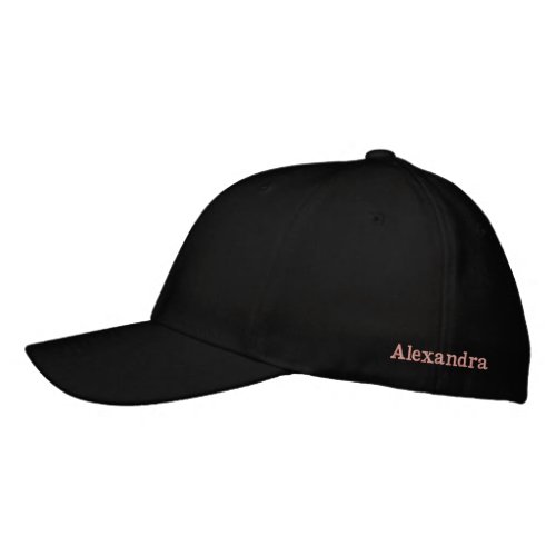 Personalized name  Custom Text Embroidered Baseball Cap