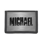 Personalized Name Custom Trifold Wallet
