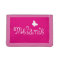 Personalized name cute butterfly girly pink kids