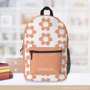 Personalized  Name Daisy Girl Backpack