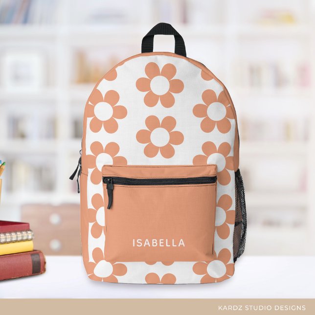 Personalized  Name Daisy Girl Backpack (Creator Uploaded)