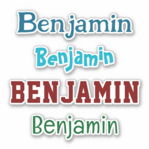 Personalized Name Decal Custom Times Four Sticker