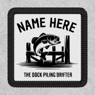Personalized Name Dock Shadow Bass Patch
