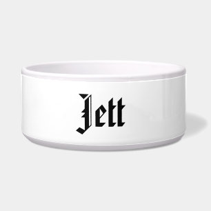 Personalized Name Dog Bowl