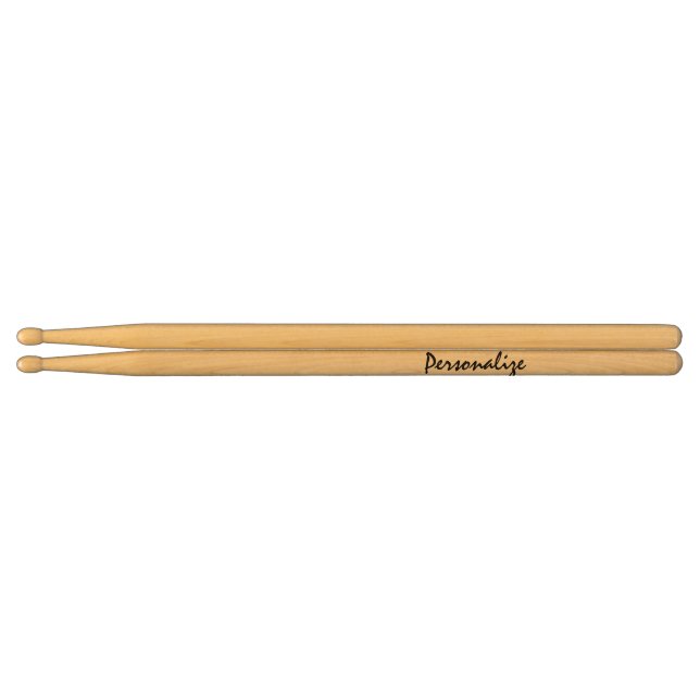 Personalized name drumsticks for drummers (Left)