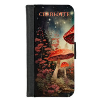 Personalized Name Enchanting Magic Fairy Mushroom