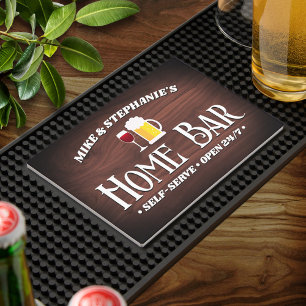 Personalized Name/Family Home Bar Mat