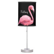 Personalized Name Flamingo Lamp