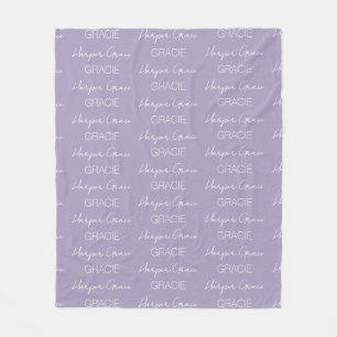 Personalized Name Fleece Blanket