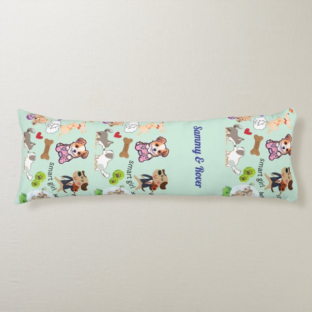 Personalized Name for You or your Child Body Pillow (Front)