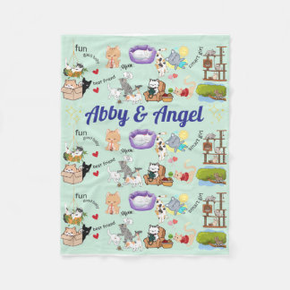 Personalized Name for You or your Child Fleece Bl Blanket