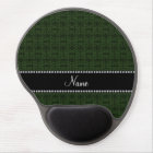 Personalized name forest green moroccan trellis