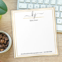 Personalized Name | From The Desk Of Notepad