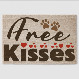 Personalized Name funny animal Dog Fiber Doormat