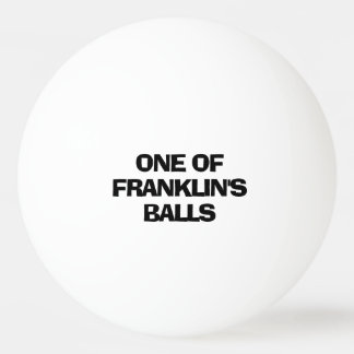 Personalized Name Funny Ping Pong Ball