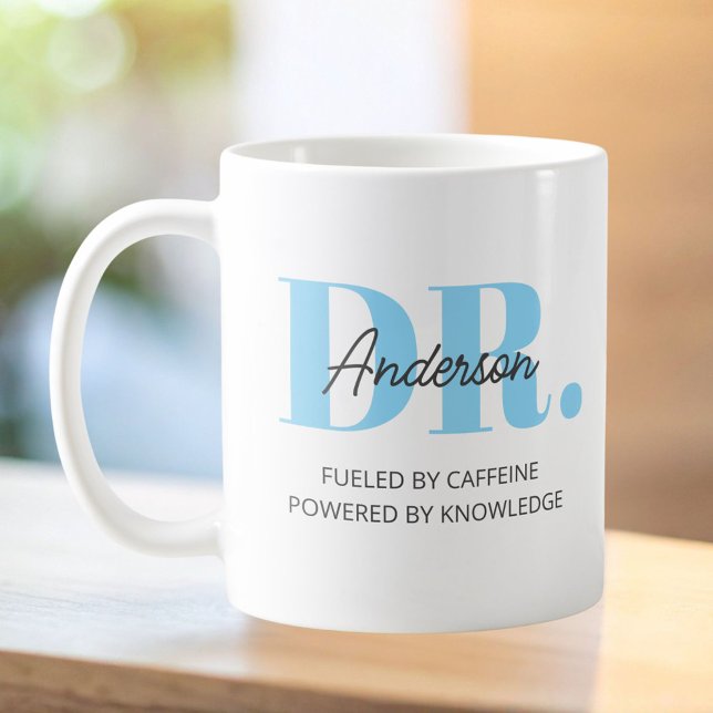Personalized Name Funny Quote Doctor Graduation Coffee Mug (Creator Uploaded)