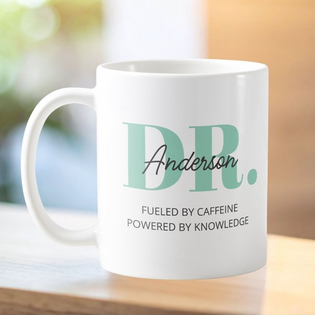 Personalized Name Funny Quote Doctor Graduation Coffee Mug (Creator Uploaded)