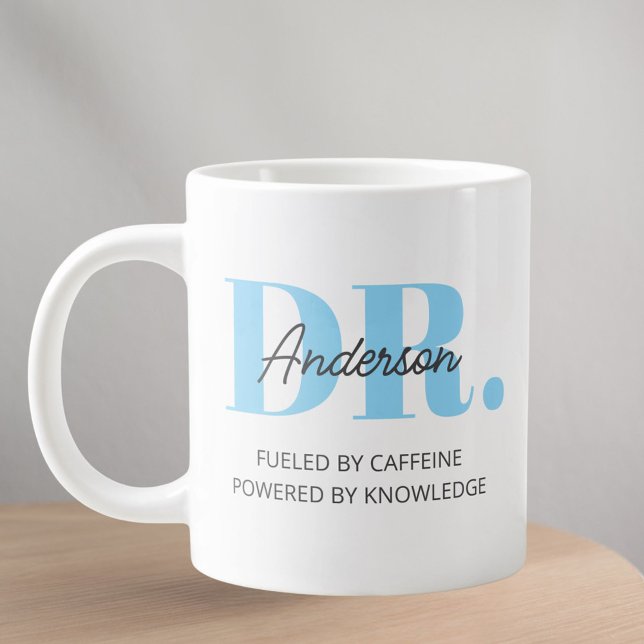 Personalized Name Funny Quote Doctor Graduation Giant Coffee Mug (Creator Uploaded)