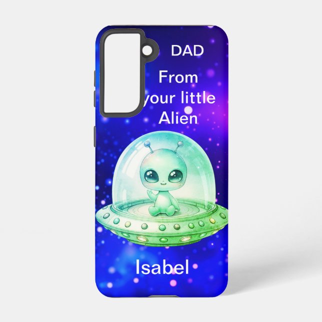 Personalized name Galaxy 21 Samsung Galaxy Case (Back)