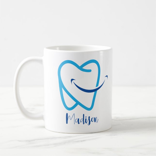 Personalized Name Gift for Doctor Coffee Mug (Left)