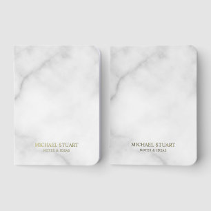 Personalized Name Gold Pocket Notebook Set