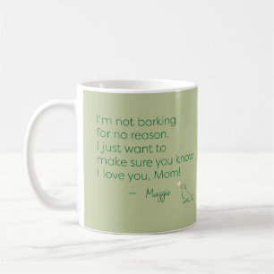 Personalized Name Golden Retriever Dog Mom Gift Coffee Mug