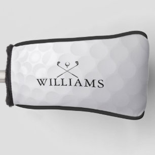 Personalized Name Golf Clubs And Ball Golf Head Cover