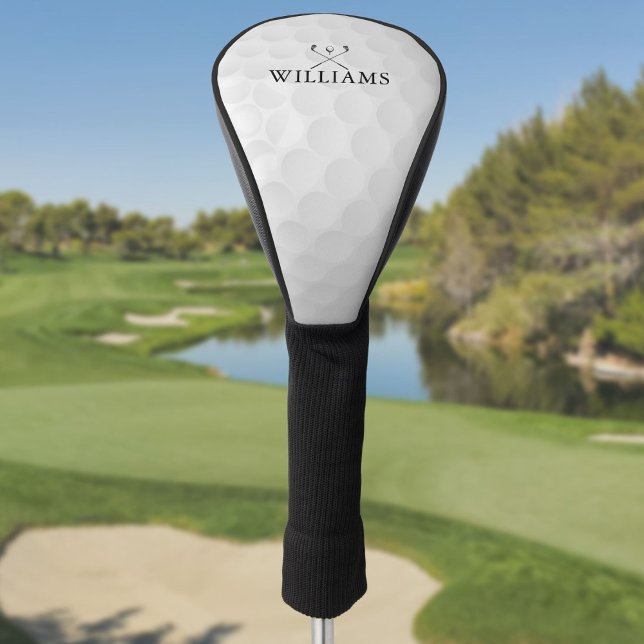 Personalized Name Golf Clubs And Ball Golf Head Cover (Personalized Name Golf Clubs And Ball Golf Head Cover)