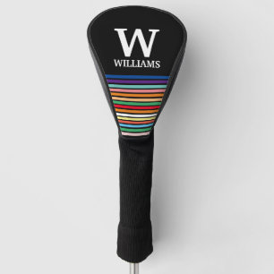  personalized name golf head cover