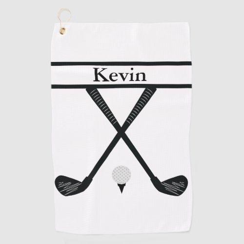 Personalized Name Golf Towel 