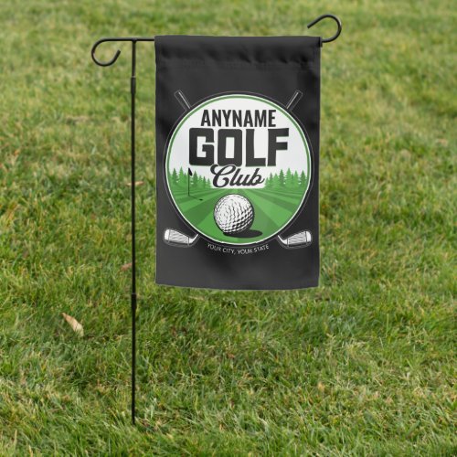 Personalized NAME Golfing Pro Golf Club Player  Garden Flag