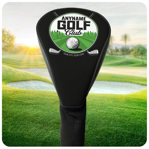 Personalized NAME Golfing Pro Golf Club Player   Golf Head Cover