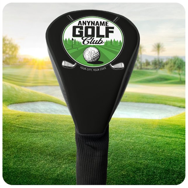 Personalized NAME Golfing Pro Golf Club Player   Golf Head Cover (Creator Uploaded)