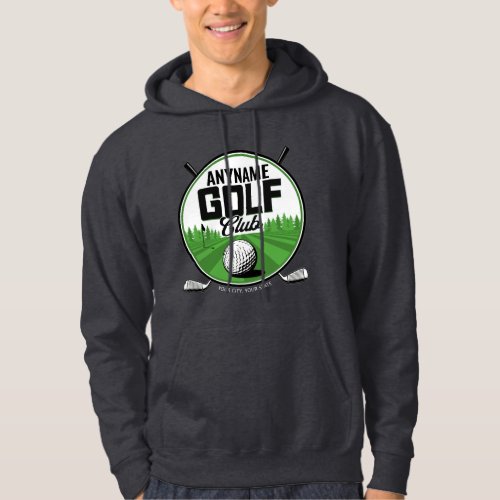 Personalized NAME Golfing Pro Golf Club Player  Hoodie