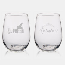 Personalized Name Good Witch & Bad Witch