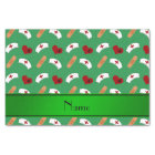 Personalized name green nurse pattern
