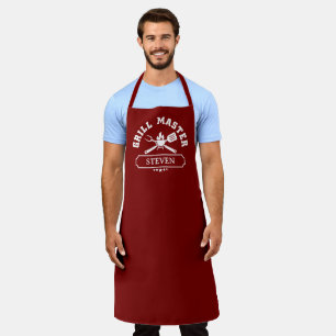 Personalized Name Grill Master Apron
