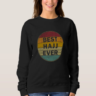 Personalized Name Hajj I love Hajj Retro vintage S Sweatshirt