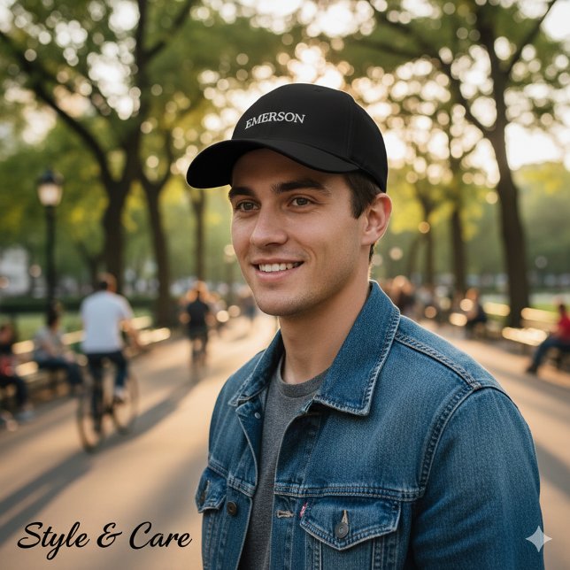 Personalized Name Hat – Embroidered Baseball Style (Personalized Name Hat – Embroidered Baseball Style)