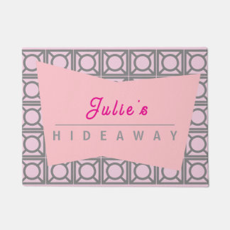 Personalized Name Hideaway MCM Door Mat