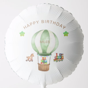 Personalized Name Hot Air Balloon Birthday Party