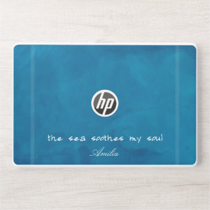Personalized Name HP Laptop Skin