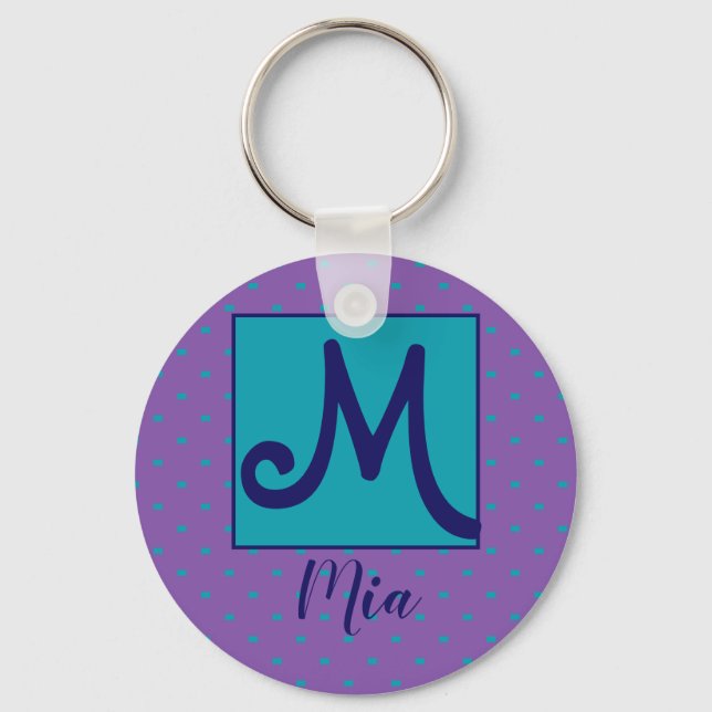 Personalized Name/ Initial Keychain (Front)