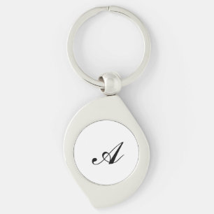 Personalized Name Initial Keychain