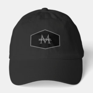 Personalized Name Initial Monogrammed Dad Hat