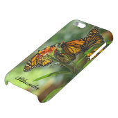 Personalized Name iPhone 5 cases Monarch Butterfly (Bottom)