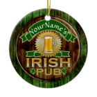 Personalized Name Irish Pub Sign St. Patrick's Day