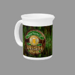 Personalized Name Irish Pub Sign St. Patrick's Day Drink Pitcher