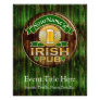 Personalized Name Irish Pub Sign St. Patrick's Day Flyer